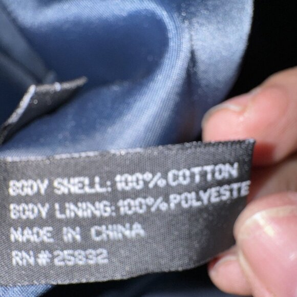 Circle S Men’s Sport Coat 48L Blue CorduroyWestern Blazer Jacket Dallas Texas - Picture 5 of 6